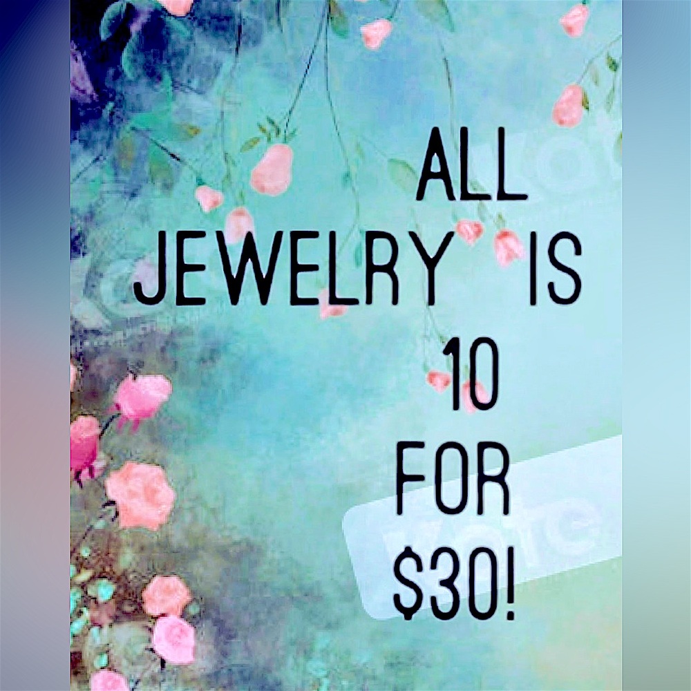 Pick any 10 jewelry items for $30